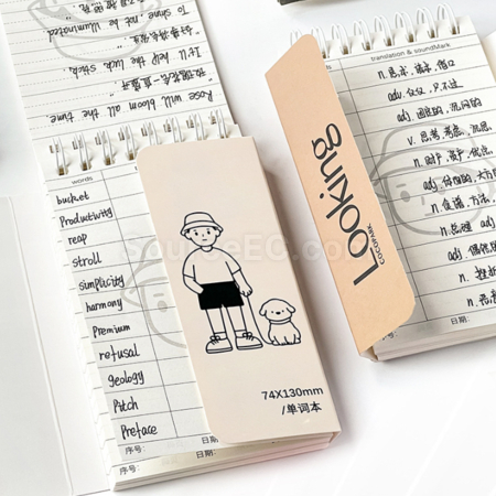 Customization English Vocabulary Portable Memory Book Promotional Products