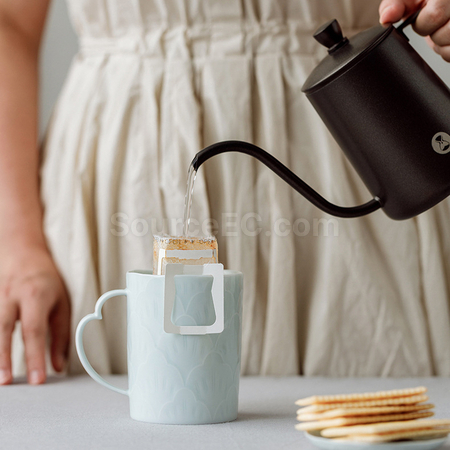Customization Light-transmitting Ceramic Mug Promotional Products