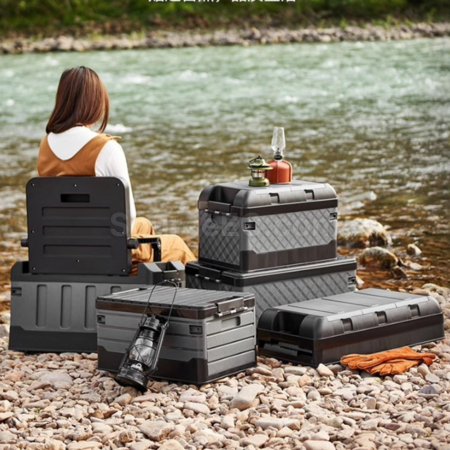 Customization Outdoor Camping Folding Seat Storage Box Promotional Products
