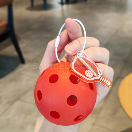 Customization Pickleball Keychain Promotional Products