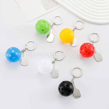 Customization Pickleball Keychain Promotional Products