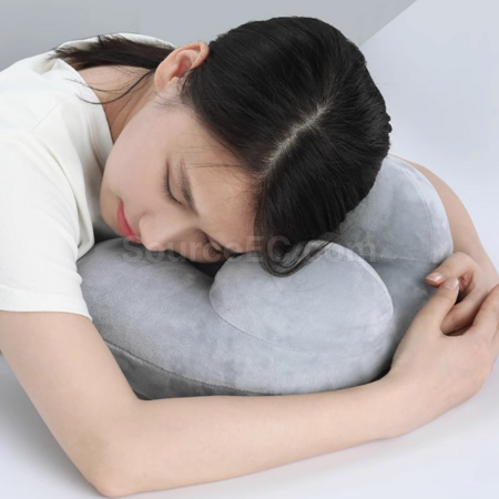 Customization Pressurised inflatable U-shaped neck pillow Promotional Products