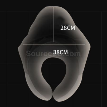 Customization Collapsible hooded U-shaped neck pillow Promotional Products