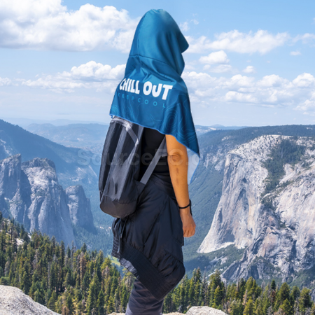 Customization Cool-feeling Sun-protective Hooded Cloak Towel Promotional Products