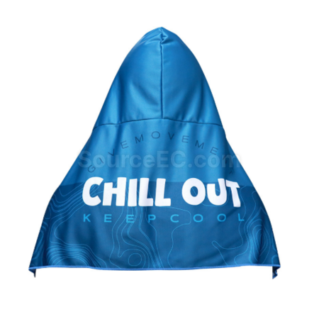 Customization Cool-feeling Sun-protective Hooded Cloak Towel Promotional Products