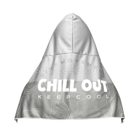 Customization Cool-feeling Sun-protective Hooded Cloak Towel Promotional Products