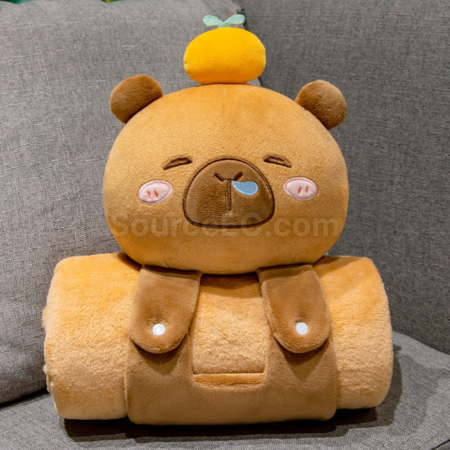 Customization Cartoon pillow and blanket 2-in-1 Promotional Products