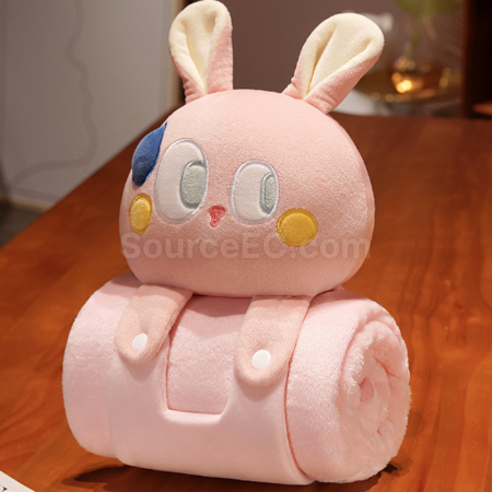 Customization Cartoon pillow and blanket 2-in-1 Promotional Products