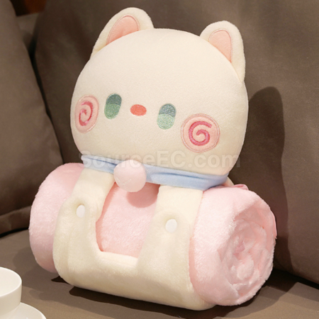 Customization Cartoon pillow and blanket 2-in-1 Promotional Products