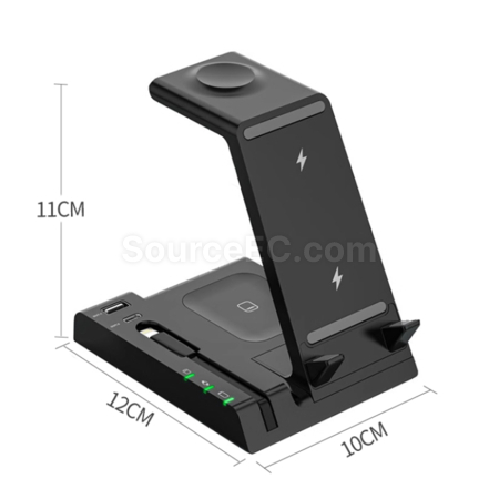 Customization 6-in-1 Wireless Charging Stand Promotional Products