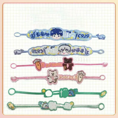 Customization Embroidered bracelet Promotional Products