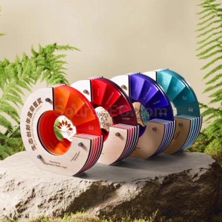 Customization Solid Wood Acrylic Trophy Promotional Products
