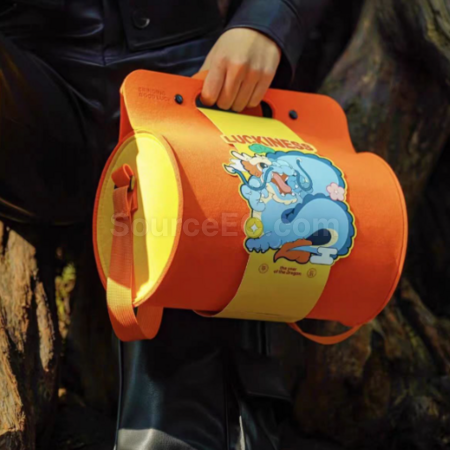 Customization Cylindrical hand-held felt bag Promotional Products