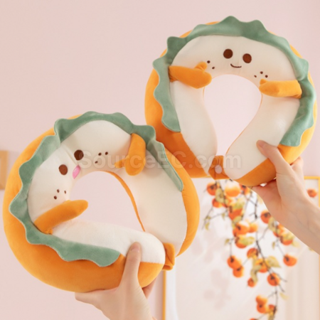 Customization Toast Bread U-Shaped Neck Pillow Promotional Products