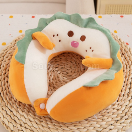 Customization Toast Bread U-Shaped Neck Pillow Promotional Products