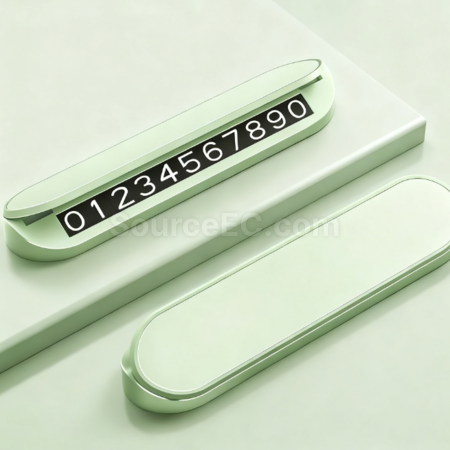 Customization Metal parking contact number plate Promotional Products