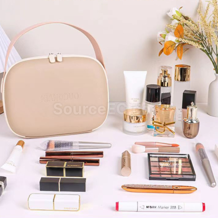 Customization Dopamine Travel Portable Shockproof Multi-layer Cosmetic Bag Promotional Products