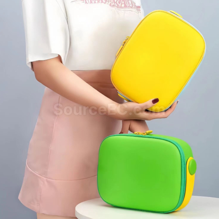 Customization Dopamine Travel Portable Shockproof Multi-layer Cosmetic Bag Promotional Products
