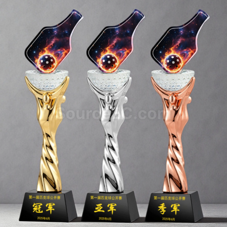 Customization Pickleball Trophy Promotional Products