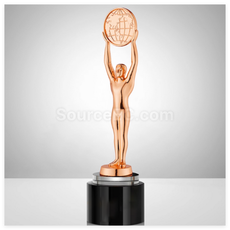 Customization Golden Man Trophy Promotional Products
