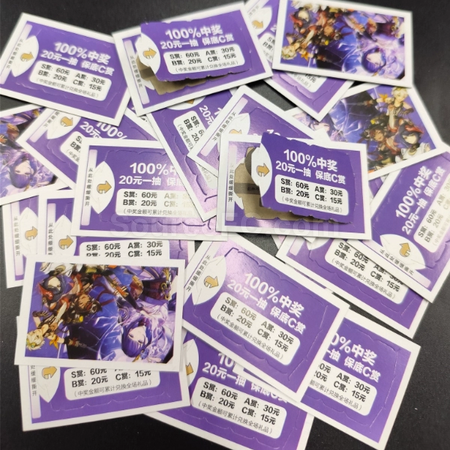 Customization Ichiban Kuji Ticket Promotional Products