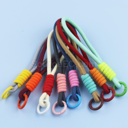 Customization Weaving keychain phone lanyards Promotional Products