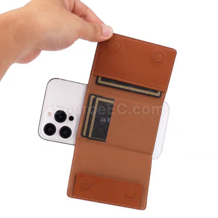 Customization Tri-Fold Stand Magnetic Card Holder Promotional Products