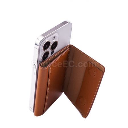 Customization Tri-Fold Stand Magnetic Card Holder Promotional Products
