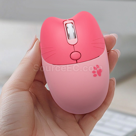 Customization Cute Cartoon Wireless Bluetooth Mouse Promotional Products