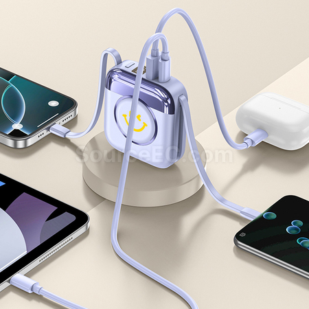 Customization Smiley Face Power Bank Promotional Products