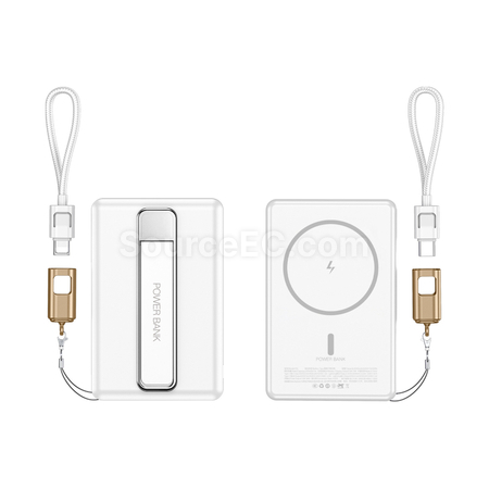 Customization Ultra-thin Magnetic Wireless Power Bank Promotional Products