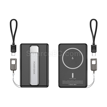 Customization Ultra-thin Magnetic Wireless Power Bank Promotional Products