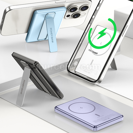 Customization Ultra-thin Magnetic Wireless Power Bank Promotional Products