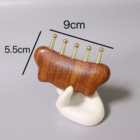 Customization Meridian wooden comb Promotional Products