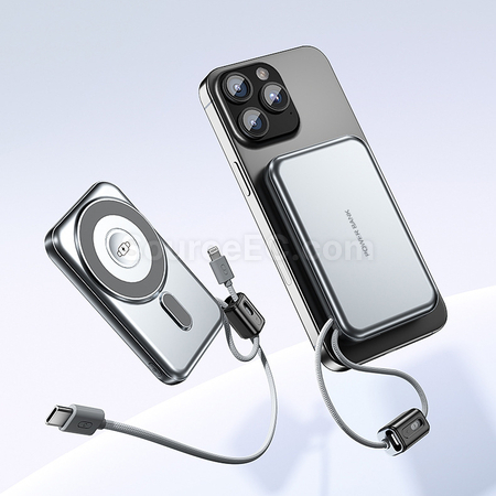 Customization 3-In-1 Magnetic Mobile Power Bank Promotional Products