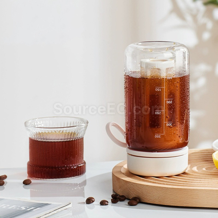 Customization Portable Filter Cold Brew Graduation Cup Promotional Products