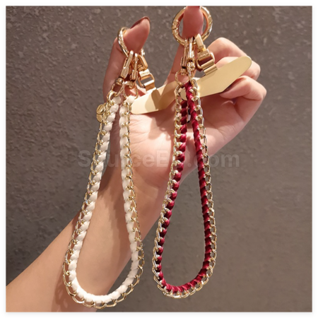 Customization Chanel Style Bracelet Mobile Phone Lanyard Promotional Products