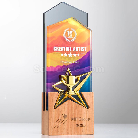 Customization Creative Wood Award Promotional Products