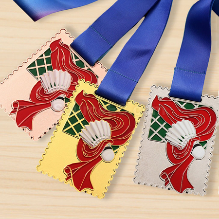 Customization Badminton Medal Promotional Products