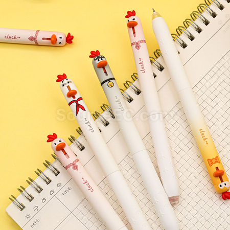 Customization Cute Pet Press Erasable Pen Promotional Products