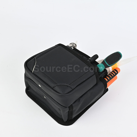 Customization PU Imitation Leather Multifunctional Storage Portable Tool Waist Bag Promotional Products