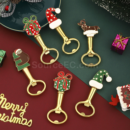 Customization Christmas Corkscrew Promotional Products