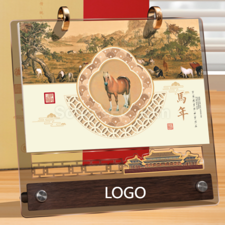 Customization Acrylic desktop calendar Promotional Products