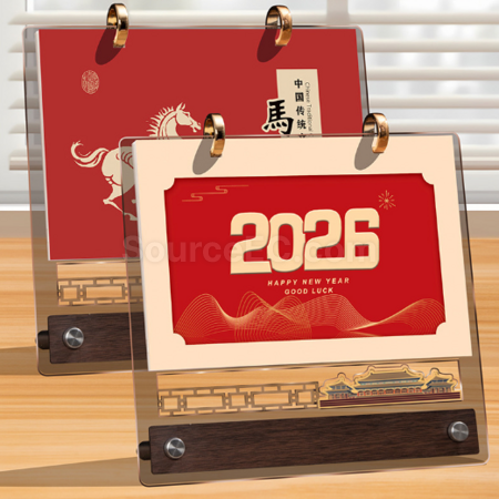 Customization Acrylic desktop calendar Promotional Products