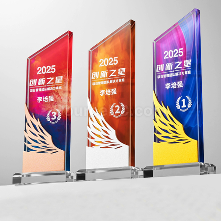 Customization Crystal Trophy Promotional Products