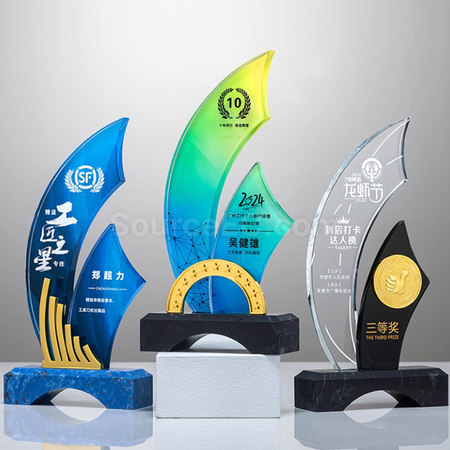 Customization Crystal Trophy Promotional Products