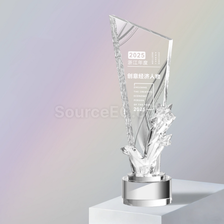 Customization Gradient Crystal Trophy Promotional Products