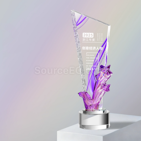 Customization Gradient Crystal Trophy Promotional Products