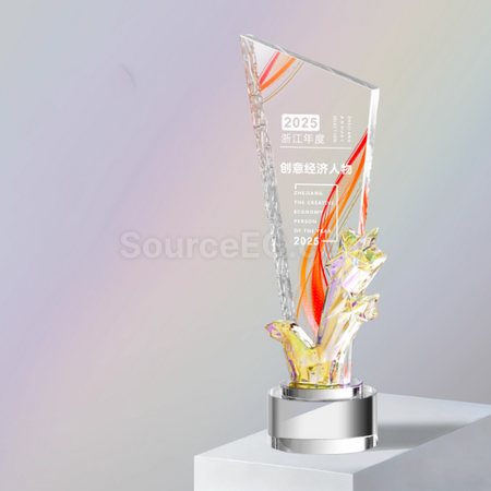 Customization Gradient Crystal Trophy Promotional Products