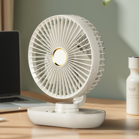 Customization Desktop Air Circulation Turbine USB Digital Display Small Fan Promotional Products